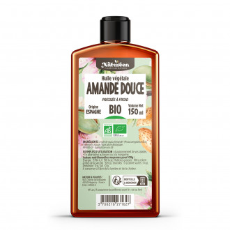 Huile végétale d'Amande Douce Cosmos Natural