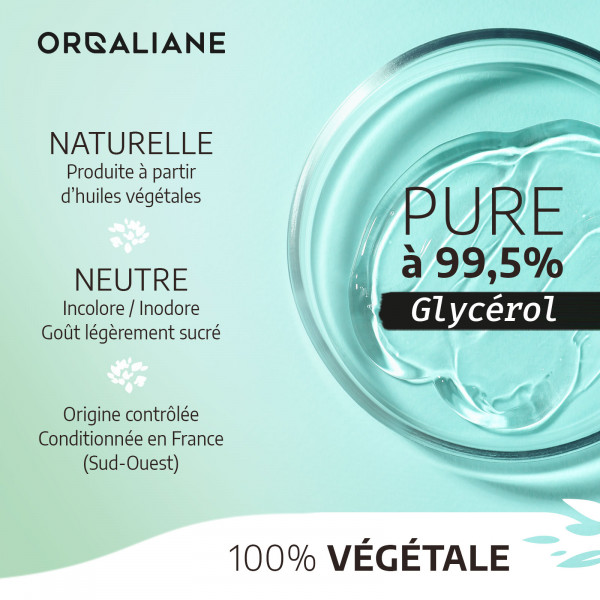 Glycérine Végétale - 1kg + 25% - 1Litre