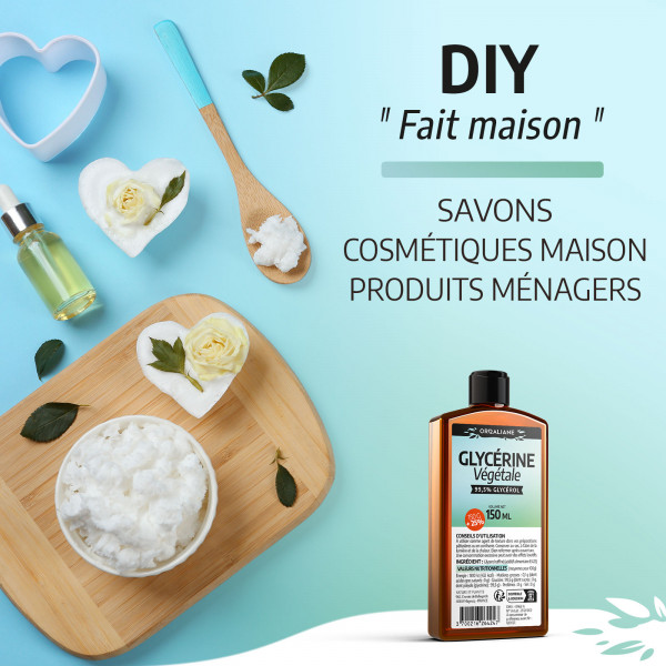 Glycérine Végétale - 1kg + 25% - 1Litre