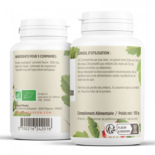 Aubépine - 300 comprimés à 400 mg