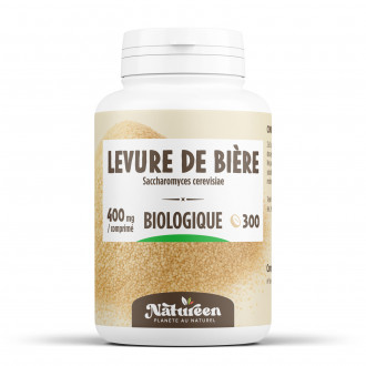 Levure de bière biologique 400 mg - 300 comprimés