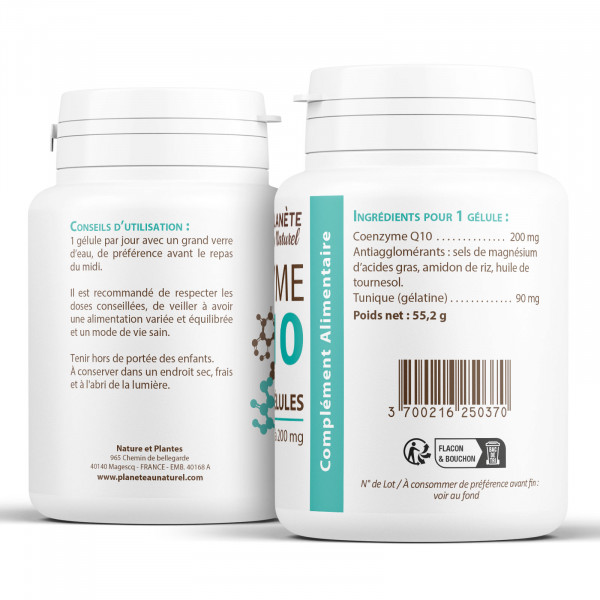 CoEnzyme Q10 200 mg - 180 comprimés