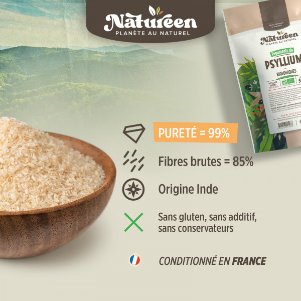 Psyllium Blond Bio - 500 g