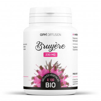 Bruyère biologique 230 mg - Gélules végétales