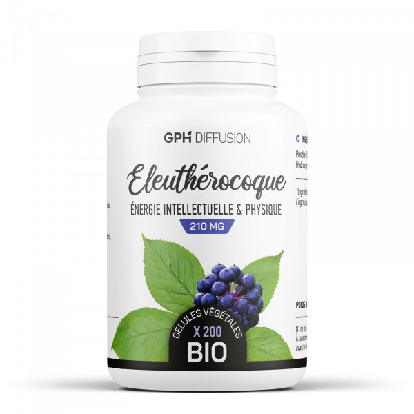 Eleutherocoque Bio 210mg 200 gelules vegetales