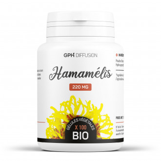 Hamamélis feuille biologique 220 mg