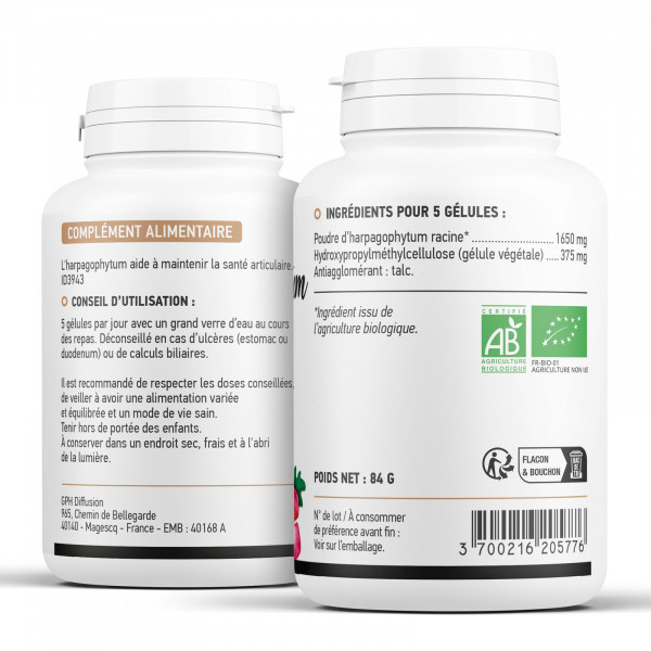 Harpagophytum Bio en gélules