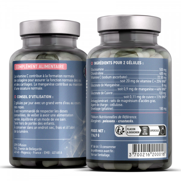 chondroïtine + glucosamine 