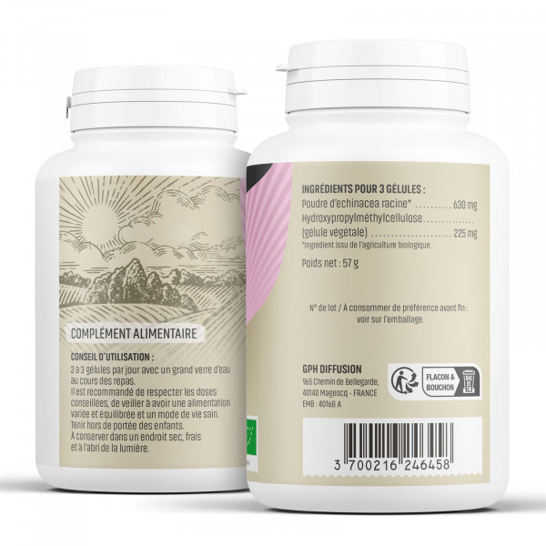 Echinacea Bio - 210 mg - Gélules végétales