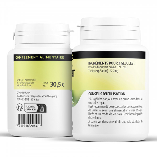 Anis vert 230 mg - Gélules