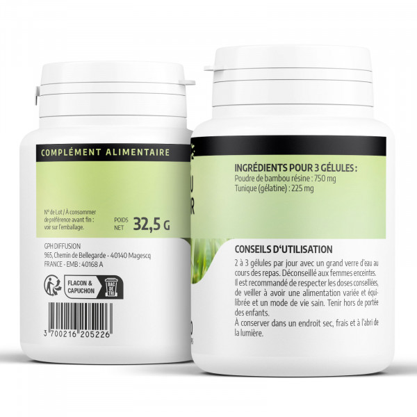 Bambou- 250mg - 200 gélules