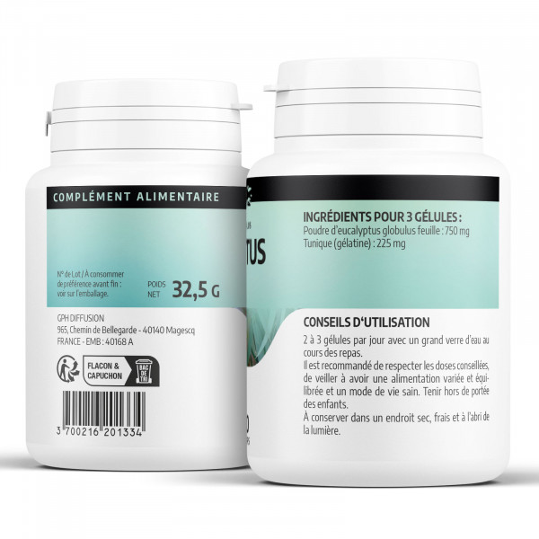 Eucalyptus - 200 gélules
