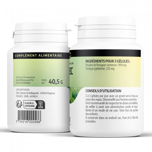 Fenugrec 330mg - 200 gélules