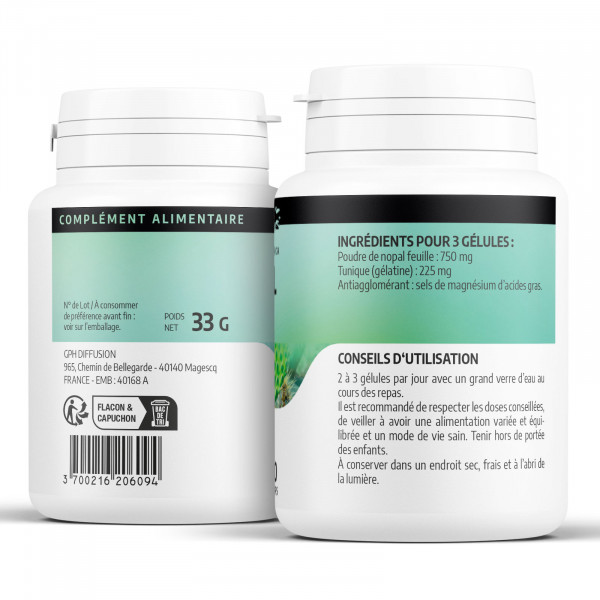 Nopal - 250mg - 200 gélules