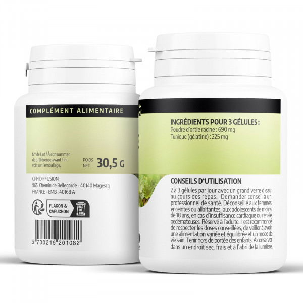 Ortie Racine - 250 mg - 200 gélules 