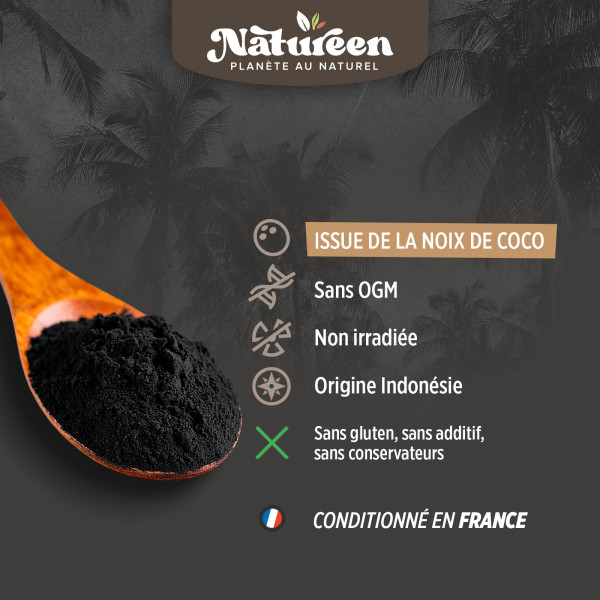 Charbon Végétal Activé en Poudre - 150 g