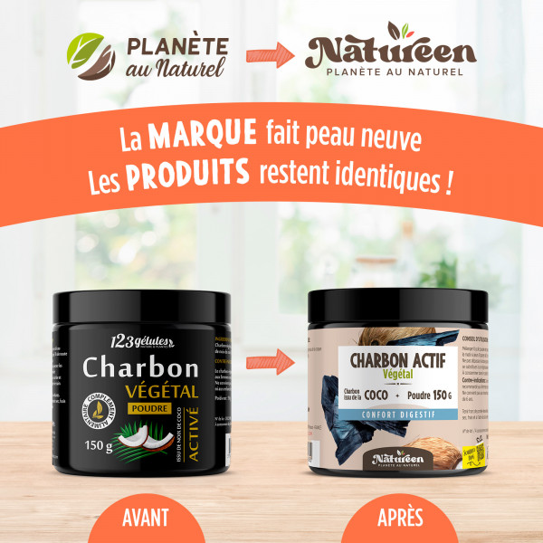 Charbon Végétal Activé en Poudre - 150 g