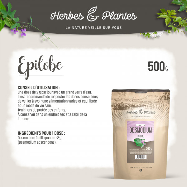 Desmodium 500 gr poudre
