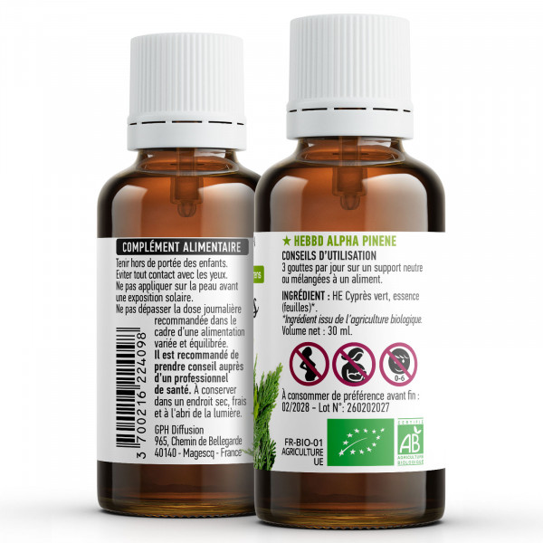 Huile Essentielle de Cyprès Vert Bio