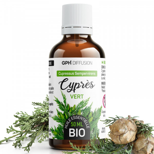 Huile Essentielle de Cyprès Vert Bio