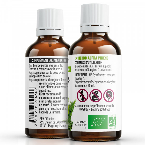 Huile Essentielle de Cyprès Vert Bio