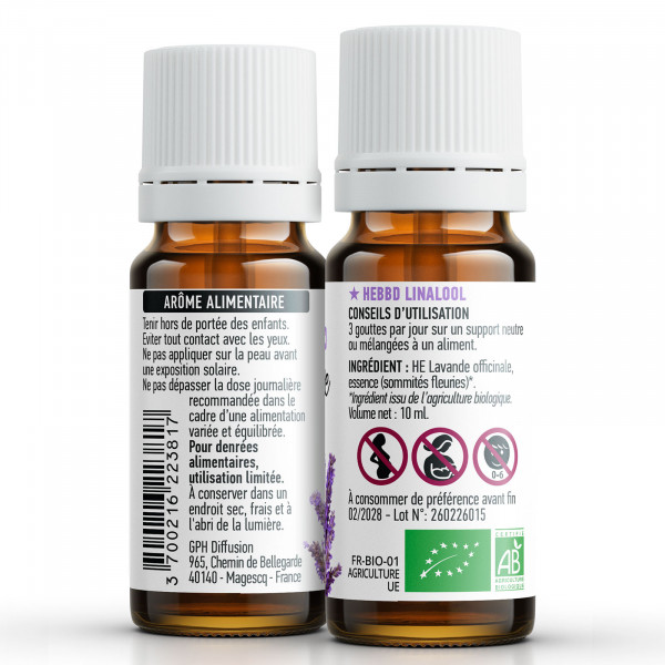 Huile Essentielle de Lavande officinale Bio
