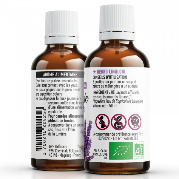 Huile Essentielle de Lavande officinale Bio