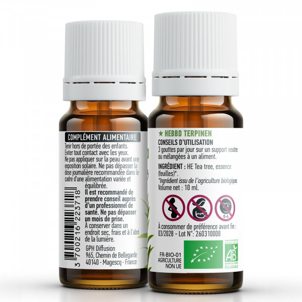 Huile essentielle de Tea Tree Bio 