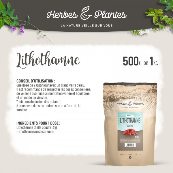 Poudre de lithotamne