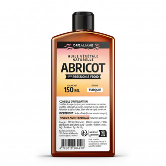 Huile végétale de Noyau d'Abricot