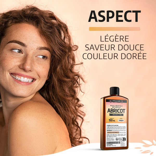 Huile végétale de Noyau d'Abricot
