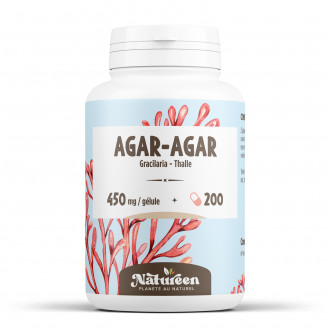 Agar Agar - 200 gelules classiques