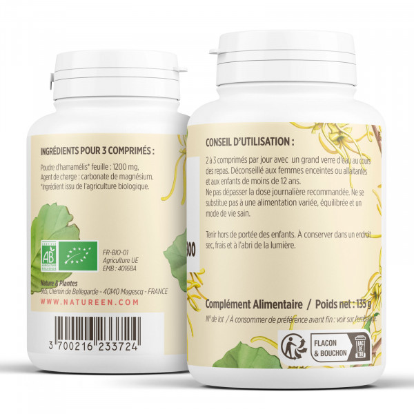Hamamélis Bio - 300 comprimés 400mg