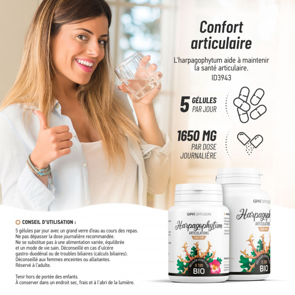 Harpagophytum Bio en gélules