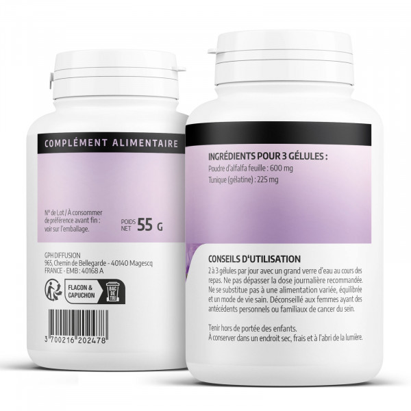 Alfalfa - 200 mg - gélules