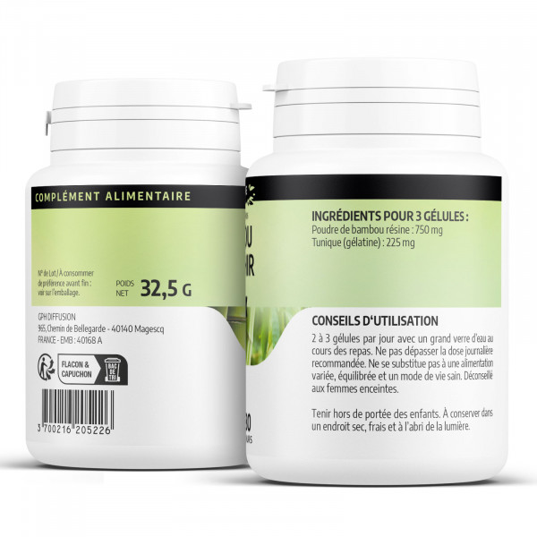 Bambou- 250mg - 200 gélules
