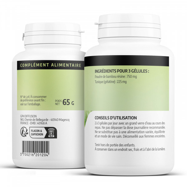 Bambou- 250mg - 200 gélules