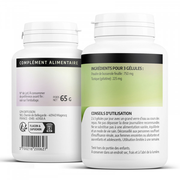Busserole 250 mg - gélules