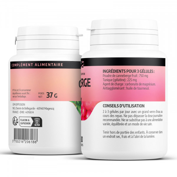 Canneberge 250 mg - Gélules