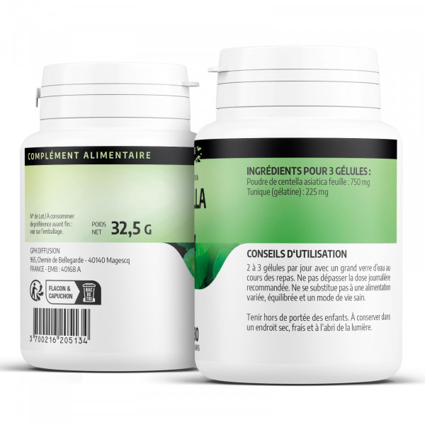 Centella 250 mg - Gélules