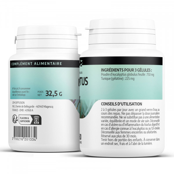 Eucalyptus - 200 gélules
