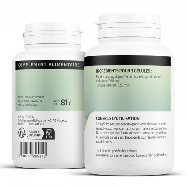 Guggul 330 mg - Gélules