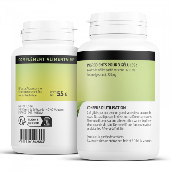 Mélilot 200 mg - Gélules