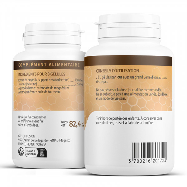 Propolis 250 mg - gélules