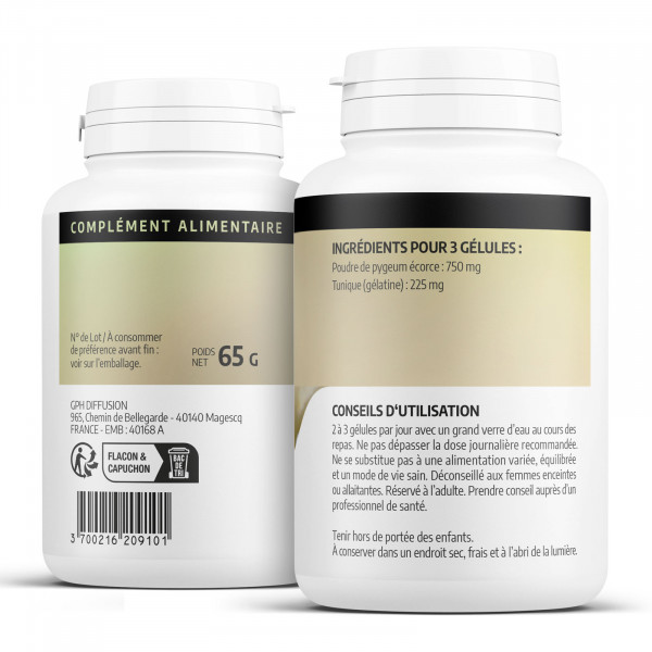 Pygeum africanum 250 mg - Gélules