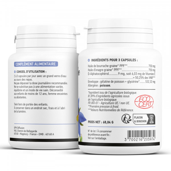Bourrache Onagre Bio