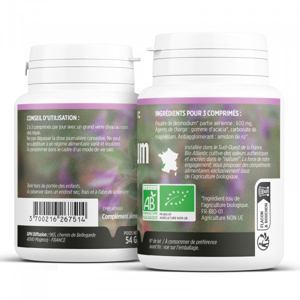 Desmodium 200mg - 200 comprimés