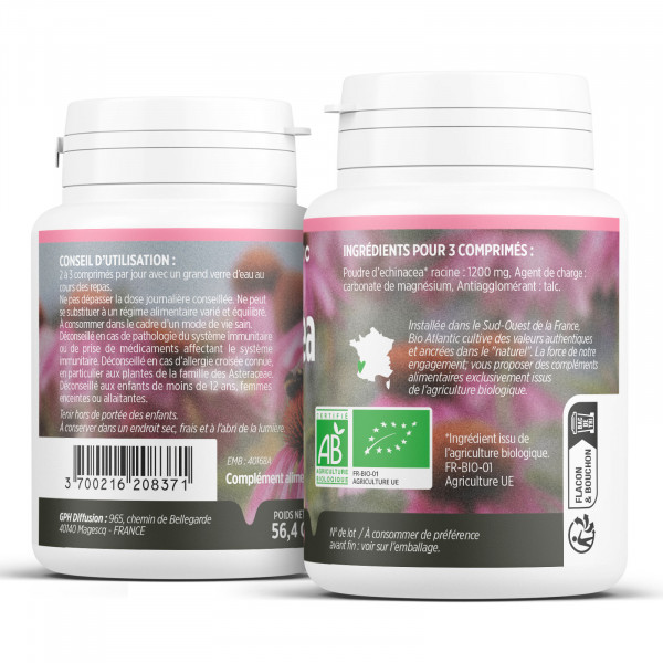 Echinacéa Bio 400 mg - comprimés