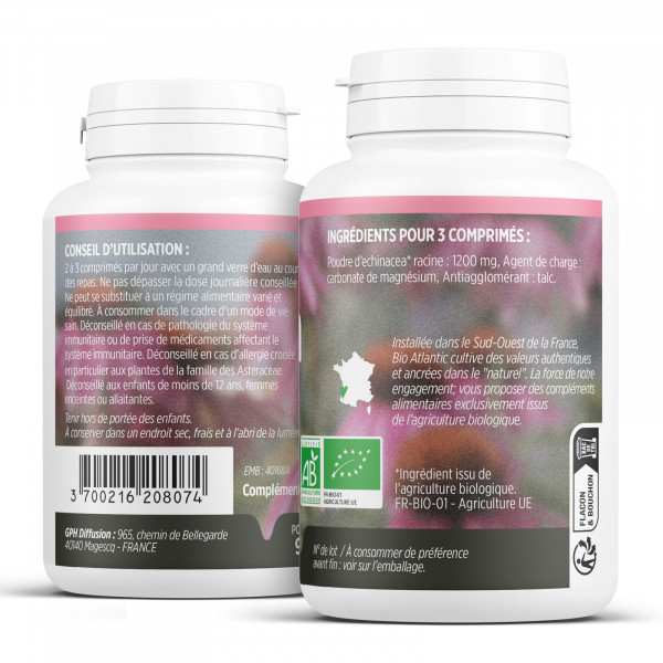 Echinacéa Bio 400 mg - comprimés