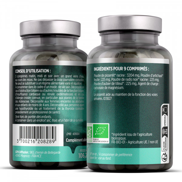 Comprimés Bio - Draineur 200